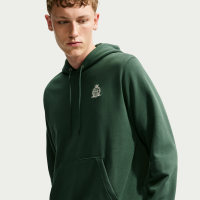 Nike Club-hættetrøje i french terry til mænd - grøn