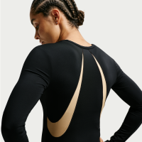 Langærmet Nike Pro Sculpt "Keely Hodgkinson" Dri-FIT-trøje til kvinder - sort