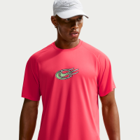 Kortærmet Nike Stride Dri-FIT ADV-løbetop til mænd - rød