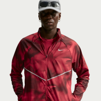 Nike Miler Repel-løbejakke med UV-beskyttelse til mænd - rød