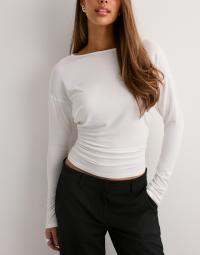 Nelly - Hvid - Ultra Soft Waist Focus Top
