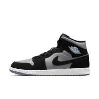 Air Jordan 1 Mid-sko til mænd - sort