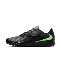 Nike Phantom 6 Low Club-fodboldsko til grus - sort