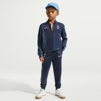 Maskinstrikket Tottenham Hotspur Strike Nike Dri-FIT-fodboldtracksuit til mindre børn - blå