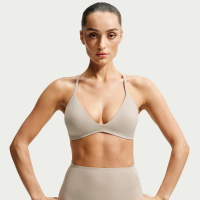 Trekantet NikeSKIMS Studio Stretch-sports-bh til kvinder - hvid