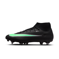 Nike Mercurial Superfly 11 Academy High Top-fodboldstøvler til vådt græs - sort