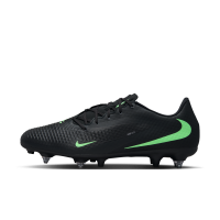Nike Phantom 6 Low Academy-fodboldstøvler til blødt underlag - sort