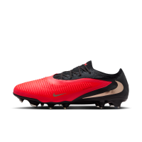 Nike Phantom 6 Low Pro-fodboldstøvler til græs - rød