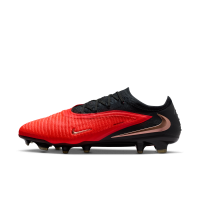 Nike Phantom 6 Low Elite-fodboldstøvler til græs - rød