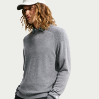 Nike Tailored Performance-Golftrøje med rund hals til mænd - grå