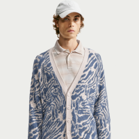 Nike Fairway Fresh løs golfcardigan til mænd - brun