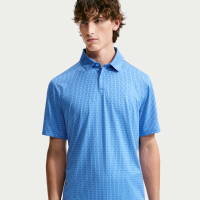 Nike Velocity Dri-FIT-golfpolo med tryk til mænd - blå
