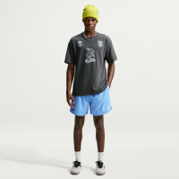 Vævede Nike Club-flow-shorts til mænd - blå