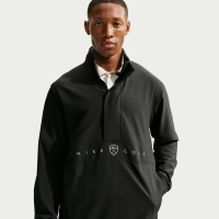 Nike Repel-golfjakke til mænd - sort