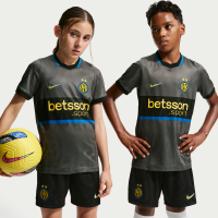 Inter Milan 2026/27 Stadium Third Nike Dri-FIT Replica-fodboldtrøje til større børn - grå