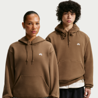 Nike SB Pullover-skaterhættetrøje i fleece - brun