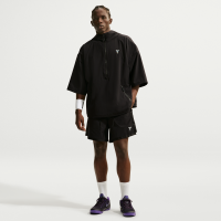 Kobe 2-i-1-basketballshorts til mænd - sort