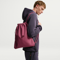 Nike Heritage 2.0-taske med snoretræk (12 L) - rød
