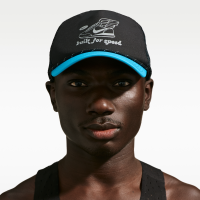 Ustruktureret Nike Pro Dri-FIT Graphic-løbekasket - sort