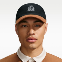 Ustruktureret maskinstrikket Nike Club-kasket - sort