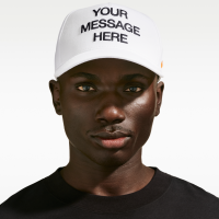 Nike Rise A-Frame struktureret kasket - hvid