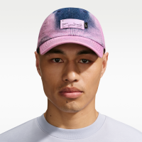 Ustruktureret Nike Club-malerkasket i denim - blå