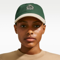 Ustruktureret maskinstrikket Nike Club-kasket - grøn