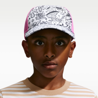 Struktureret Nike Club-kasket til mindre børn - Pink