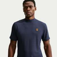 Nike Club Rules Aero-FIT Mock Neck-overdel til mænd - blå