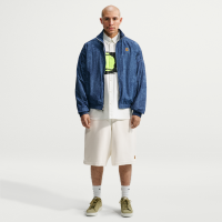 Nike Club Rules-shorts i french terry til mænd - hvid