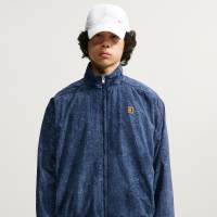 Oversized Nike Club Rules-jakke med lynlås til mænd - blå