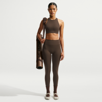 NikeSKIMS Matte-leggings med høj talje (66 cm) til kvinder - brun