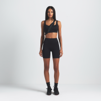 NikeSKIMS Matte cykelshorts med høj talje til kvinder (13 cm) - sort