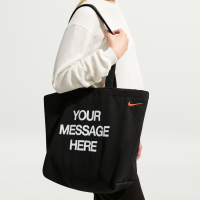 Nike Heritage-skuldertaske (22 L) - sort