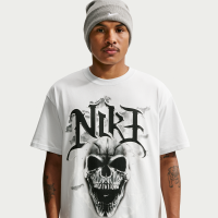 Nike Basketball-T-shirt til mænd - hvid