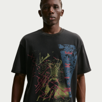 Nike Basketball-T-shirt til mænd - sort