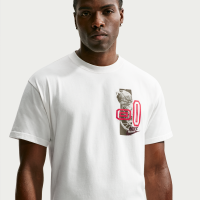 Nike Basketball-T-shirt til mænd - hvid