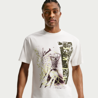 Nike Basketball-T-shirt til mænd - hvid