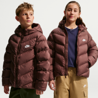 Nike All Day Play Therma-FIT-dynejakke med løs pasform til større børn - lilla