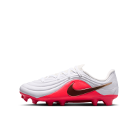Nike Jr. Tiempo Maestro Academy Low Top-fodboldstøvler til flere typer underlag til små børn - hvid