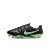 Nike Jr. Tiempo Maestro Academy Low Top-fodboldstøvler til flere typer underlag til små børn - sort