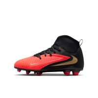 Nike Jr. Phantom 6 High Club-fodboldstøvler til større børn til flere typer underlag - rød