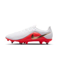 Nike Tiempo Maestro Academy Low Top-fodboldstøvler til vådt græs - hvid
