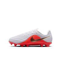 Nike Jr. Tiempo Maestro Academy Low Top-fodboldstøvler til flere typer underlag til større børn - hvid