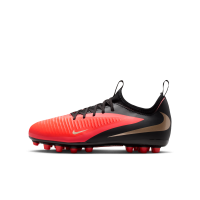 Nike Jr. Phantom 6 Low Academy-fodboldstøvler til kunstgræs til større børn - rød