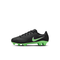 Nike Jr. Tiempo Maestro Club Low Top-fodboldstøvler til flere typer underlag til små børn - sort