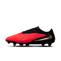 Nike Phantom 6 Low Elite-fodboldstøvler til blødt underlag - rød