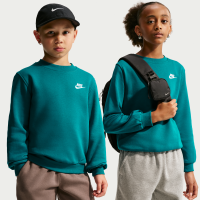 Nike Club Fleece-sweatshirt til større børn - blå