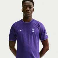 Tottenham Hotspur Third Nike Dri-FIT-opvarmningstrøje til fodbold til mænd - lilla