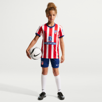 Atlético Madrid 2026/27 Stadium Home Nike Dri-FIT-replikafodboldshorts til større børn - blå